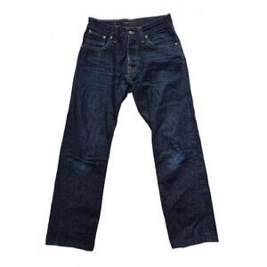 Nudie Jeans Average Joe, Slim Straight leg, Dry Heavy, 30 Waist/ 27 Leg